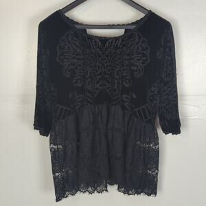 Free People Lace Top
